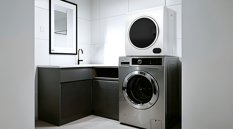 針對(duì)寄宿學(xué)校大批量、高頻率的衣物處理需求，金環(huán)電器的工業(yè)級(jí)干衣機(jī)如何保障效率和耐用性？