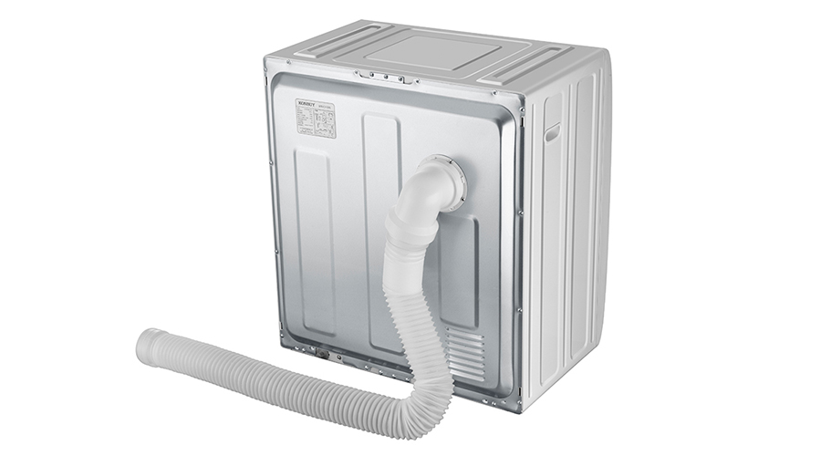 實物展示！滾筒衣服烘干機排氣管是怎么樣的