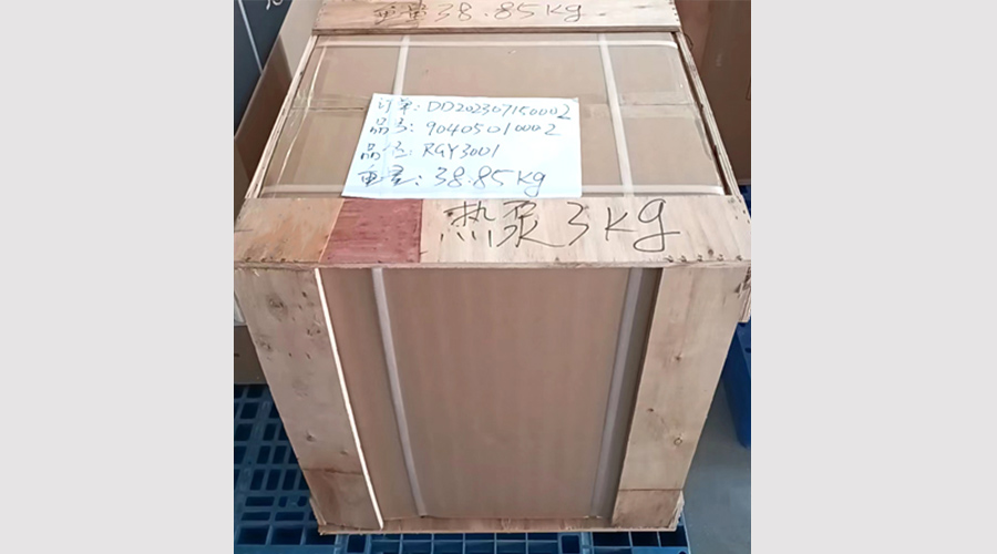 吸引客戶關(guān)注！金環(huán)電器熱泵滾筒干衣機(jī)小樣出貨國(guó)外