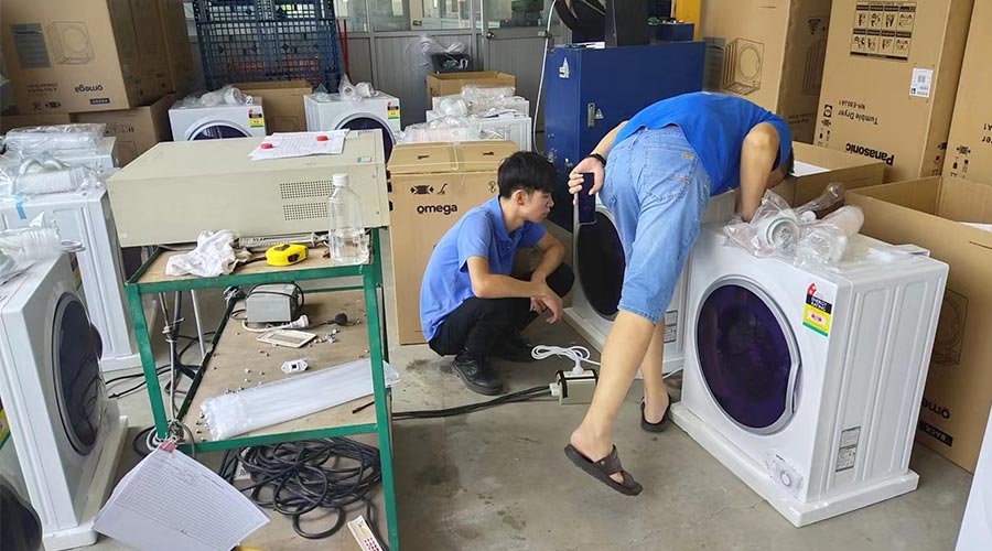 驗(yàn)貨省心省力！澳洲omega客戶稱贊衣物烘干機(jī)代工質(zhì)量高