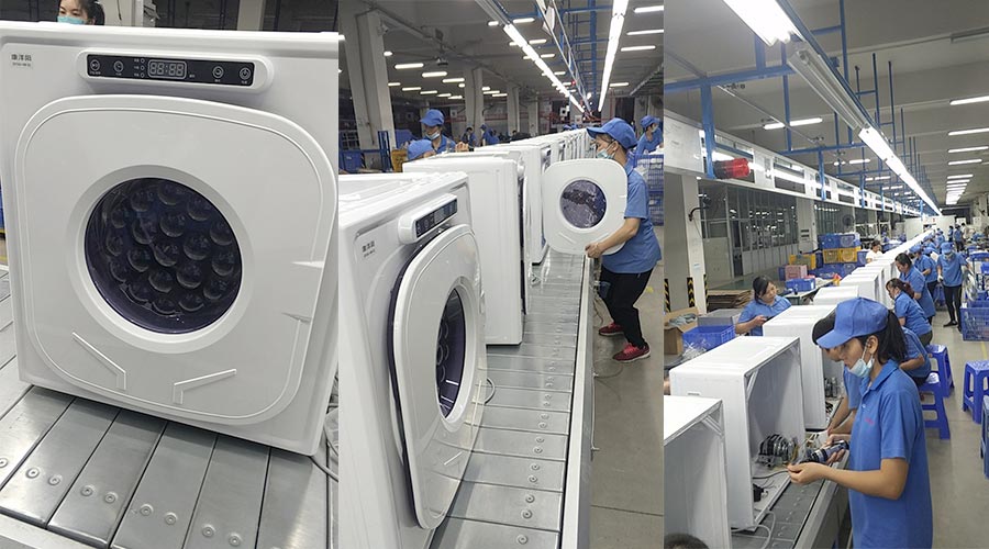 質量與速度并存！某電商平臺客戶稱贊金環(huán)電器代工衣物烘干機實力