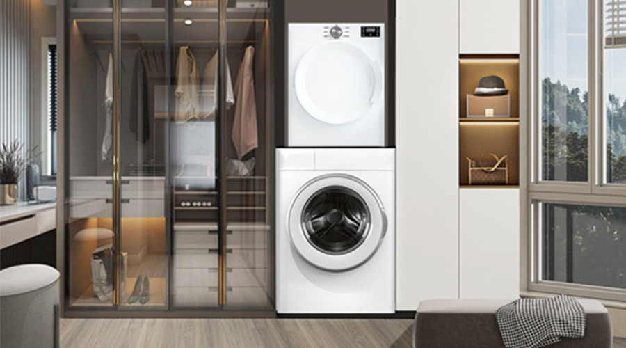 這款被業(yè)內(nèi)認(rèn)為最小的熱泵干衣機(jī)到底有多??？